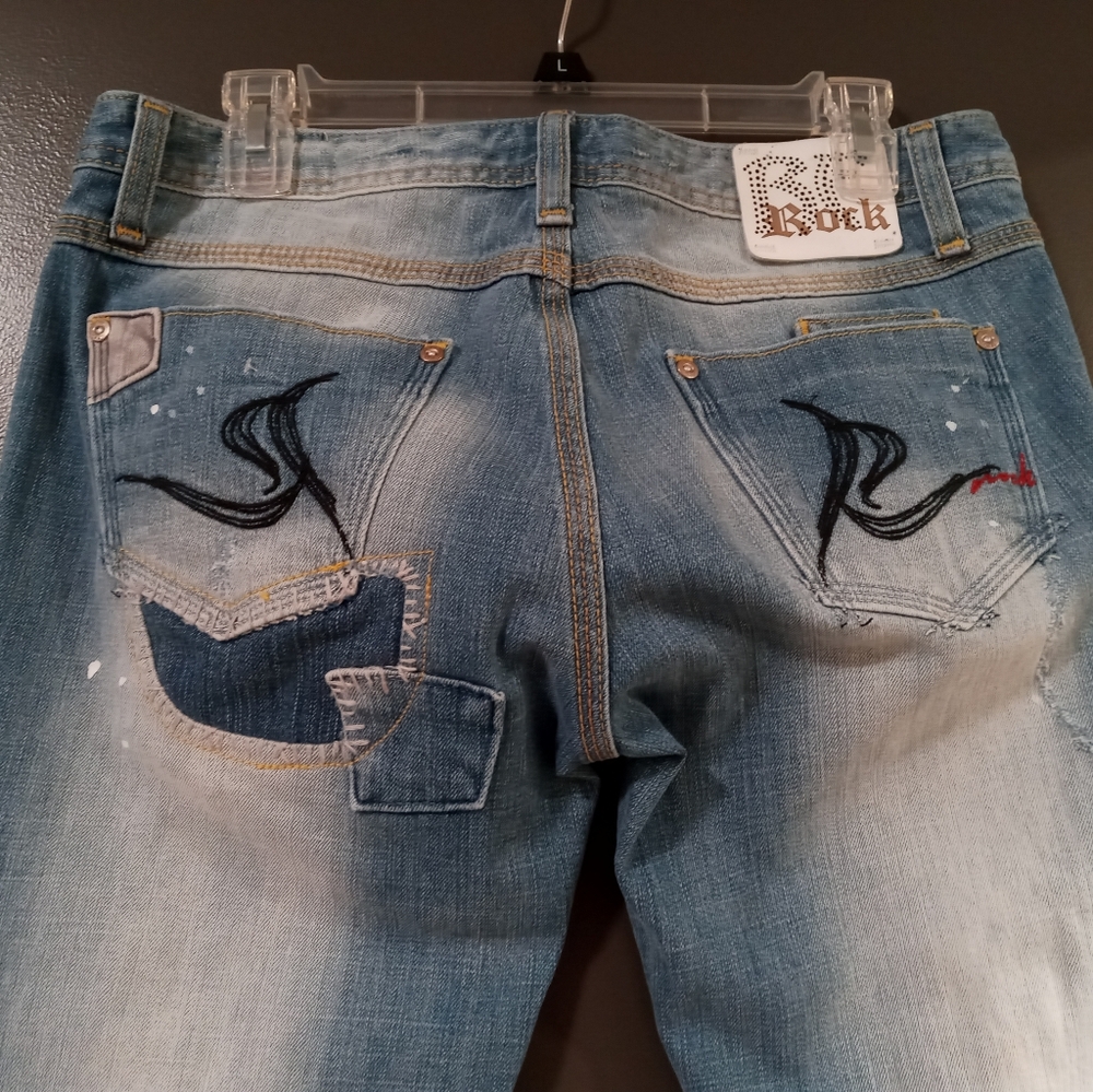 Express LE ReRock NWOT Skinny